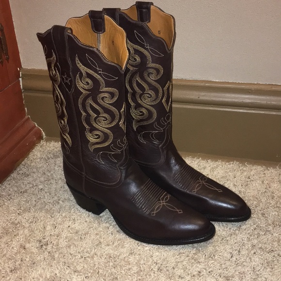 Tony Lama Signature Series Rista Calf Boots - Picture 1 of 4